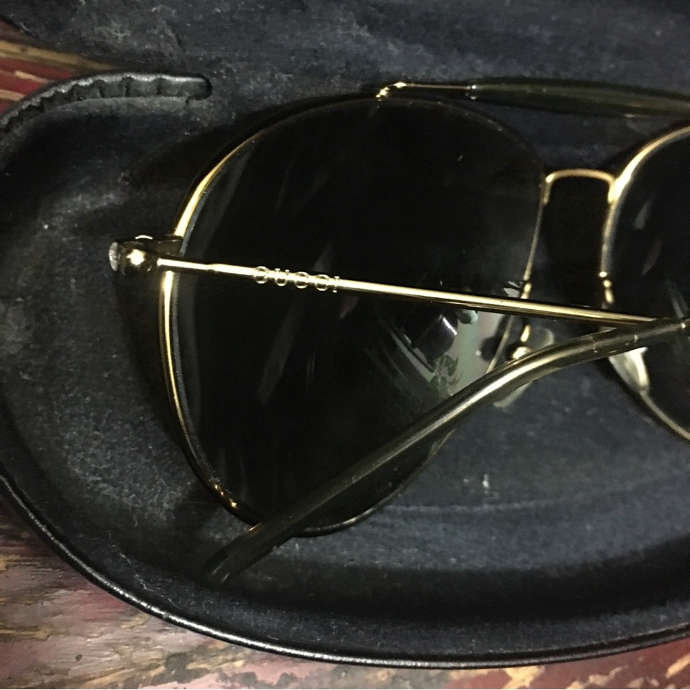 Vintage GUCCI Aviator Sunglasses